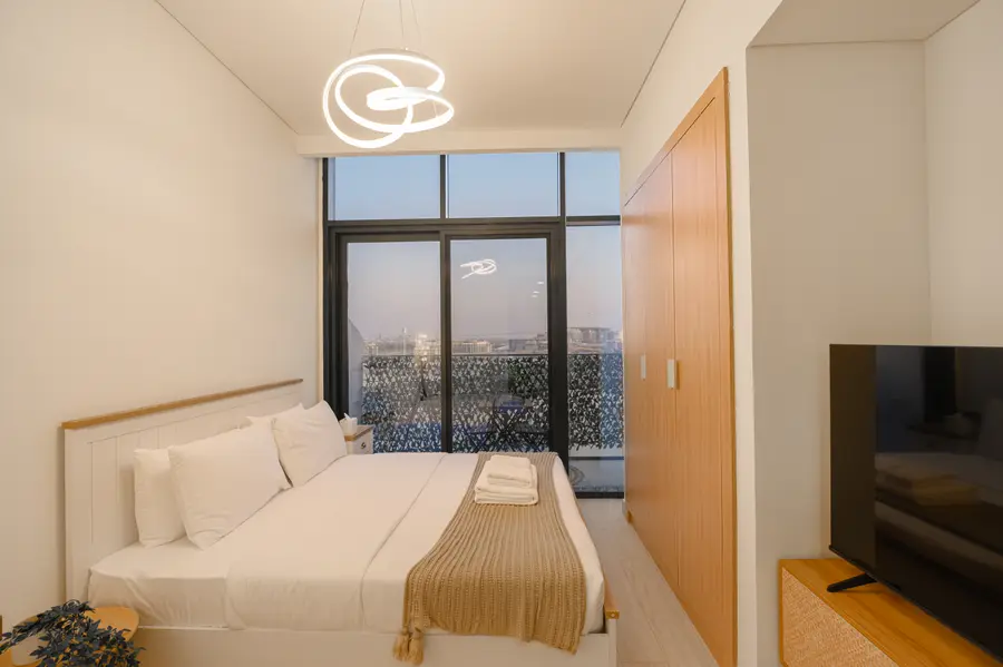 Azizi Riviera minimalist studio
